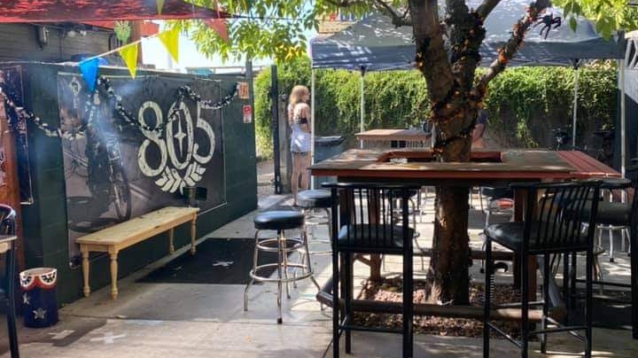 The patio